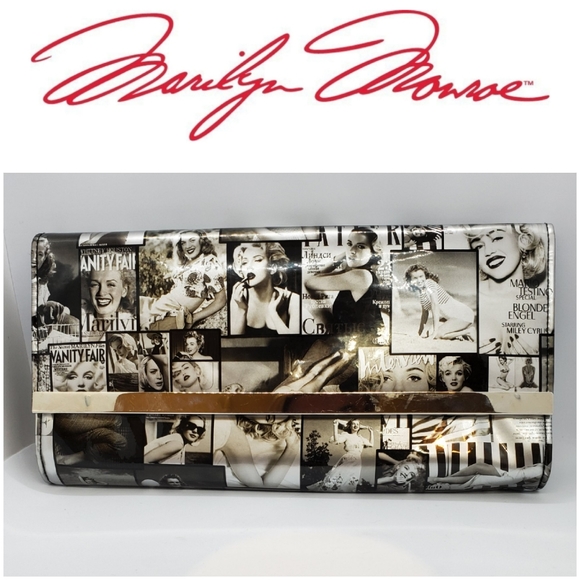Marilyn Monroe Handbags - Clutch Vintage VOGUE & VANITY FAIR